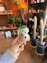 Load image into Gallery viewer, MINI DOG SUCCULENT PLANTER