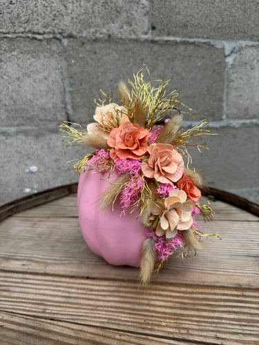 10/16 FAKE PUMPKIN FLORAL WORKSHOP